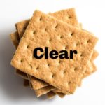 graham cracker clear