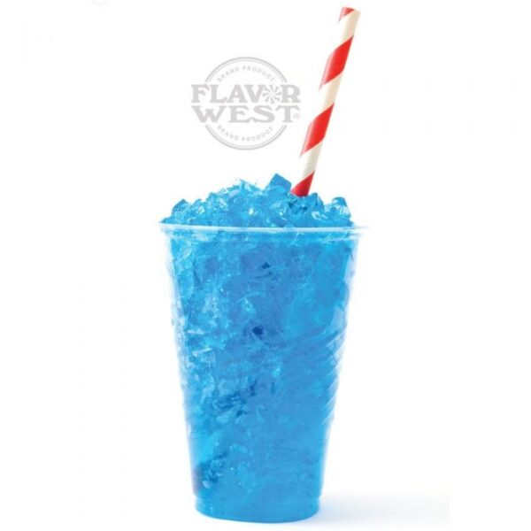 glace bleue